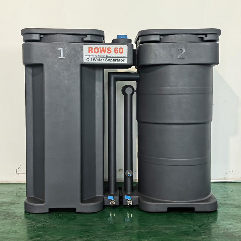 60 M³/min Industrial Oil Water Separator ROWS60 for Compressed Air Condensate Treatment 