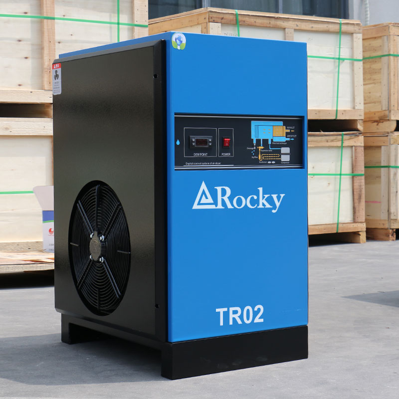 2.4m³/min Compressed Air Refrigerated Dryer 7-16 bar 220V/60Hz/1PH Marine-Use Industrial Air Dryer for Ship