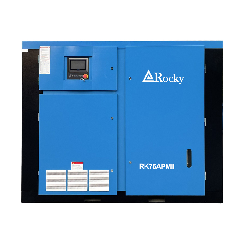 Comparison of the intake valves of variable frequency and industrial frequency air compressors