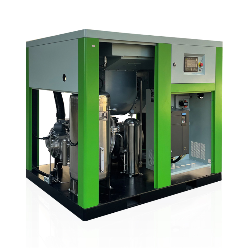 How to configure the compressed air system of air compressor in grain processing plant